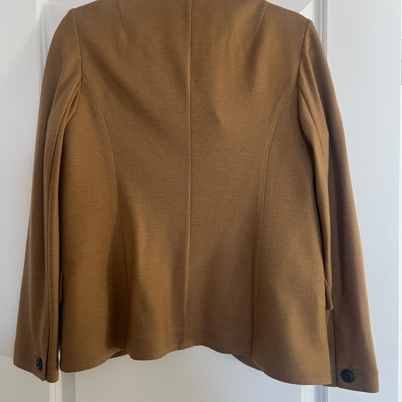 Rag & Bone Tan Blazer with Button Detail, slade wool - Picture 9 of 9